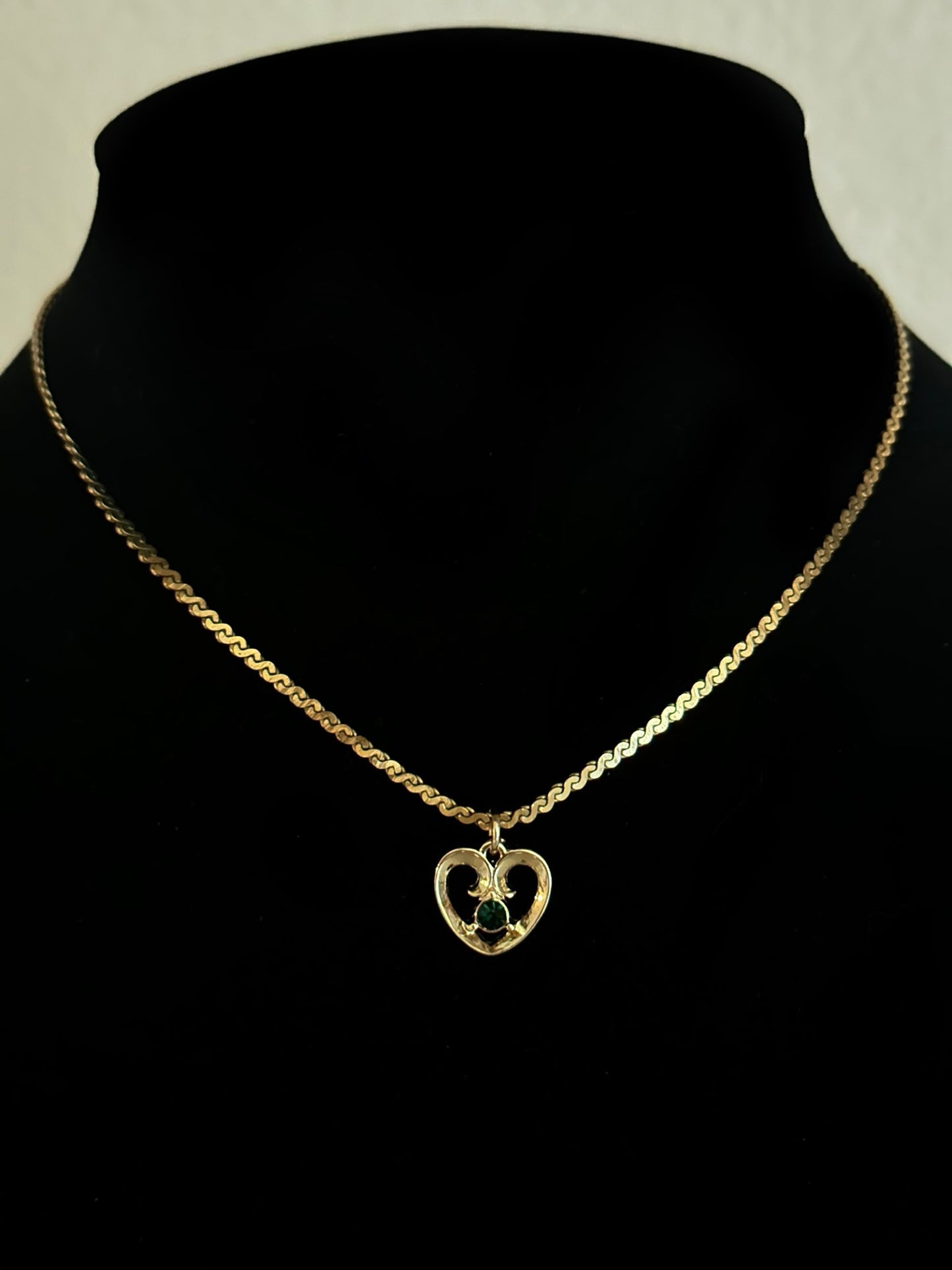 Emerald Love Necklace