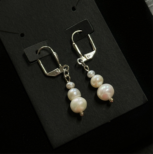 My Love of Pearl Earrings