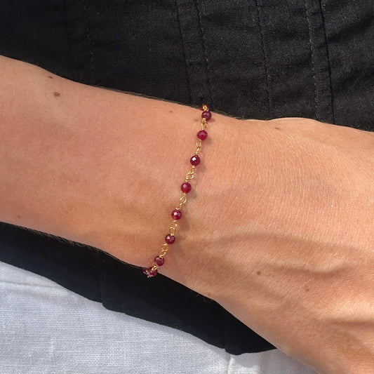 Ruby Bracelet