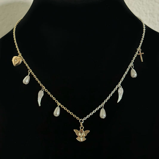 Made By Angels Two-Tone Necklace