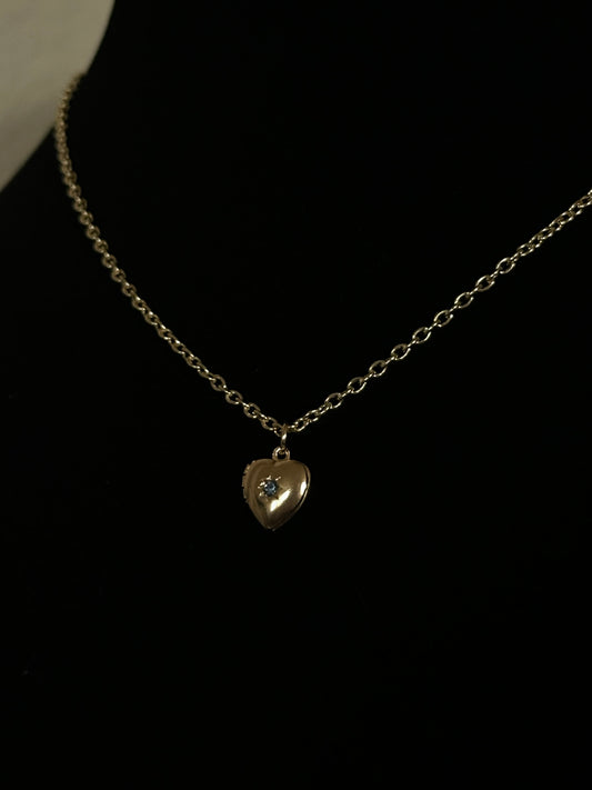 Love You Locket Necklace