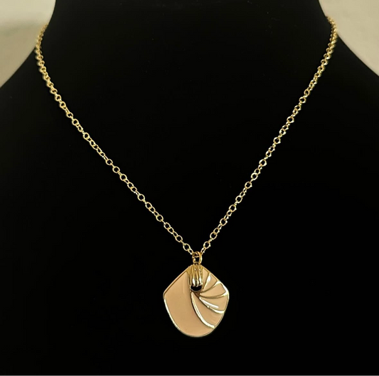 Pink Petal Necklace