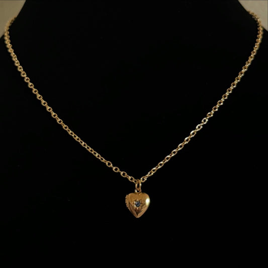 Love You Locket Necklace